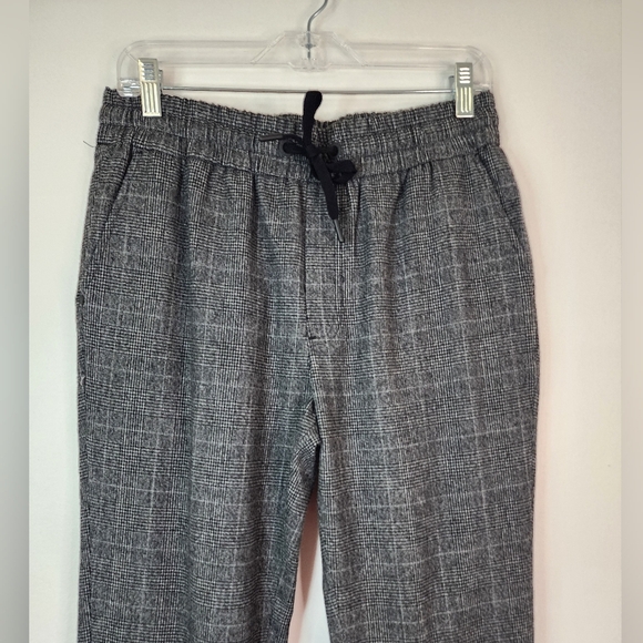 Natori Men's Gray Herringbone Drawsting Lightweight Soft Joggers Pants, sz SM - Picture 7 of 9